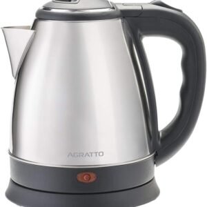 Agratto 784 - Chaleira Eletrica Inox, 220v, 1,8 Litro, Preto/inox
