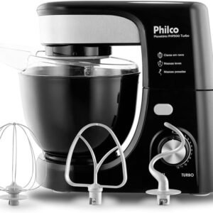 Batedeira Planetaria Philco Php500 Turbo - 127V - Preta