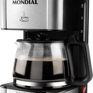 MONDIAL Cafeteira Elétrica Dolce Arome, 220V, 550W, Preto/Inox - C-43-20X-SI