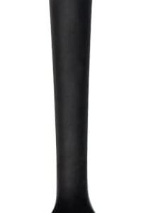 Mimo Style Espátula de Silicone Preto, Material de Silicone Resistente e Flexível, Suporta Temperaturas de Até 220ºC, Prática, Simples e Leve Pesando Apenas 52 Gramas Facilitando o Manuseio