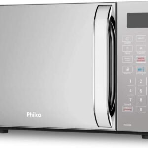 Micro-ondas Philco 20L Espelhado Limpa Fácil Menu FIT PMO23E 127V