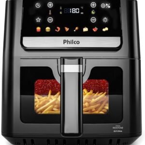 Air Fryer Philco 6,5L Visor Glass 1700W PAF65 127V